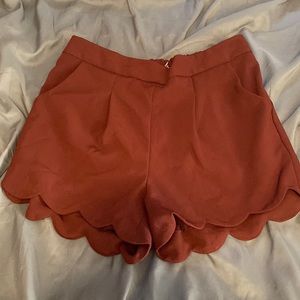 Polyester wishlist shorts